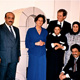 Khaldoun with mother- in-law Taiba Al Subaie(center) and her son Abdulrahman Alessa, and friends. Germany