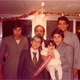 Khaldoun with Emad Alessa, Alhareth Alkhaled, son Zaid Alnaqeeb, daughter Saba Alnaqeeb and other. Kuwait. 1978