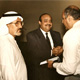 Khaldoun with colleagues. Kuwait