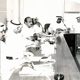 Khaldoun with colleagues at a symposium