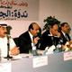 Khaldoun with colleagues at a symposium. Kuwait