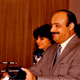 Khaldoun with Mona Al Shafee