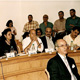 Khaldoun attending a symposium