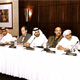Khaldoun with colleagues. UAE