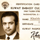 Khaldoun's embassy ID card