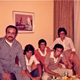 Khaldoun with Imad Alessa (left) and Essa Alessa (front center) and others