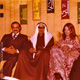 Khaldoun with wife Eqbal Alessa and Abdullah Alessa. Kuwait, 1976