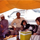 Khaldoun with Abdulrahman Alessa, Eqbal Alessa and Ghouson Al Zaid. Mitla'a, Kuwait. 1976