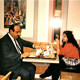 Khaldoun with Awatif Alessa. Lahnstein, Germany. 1988