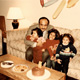Khaldoun with daughters Saba, Sana and Jana Alnaqeeb. Boston, USA. 1981