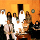 Khaldoun with Bader Alkharafi, Sana Alnaqeeb, Fahad Alsabah, Saba Alnaqeeb, Mohammed Alkandari, Jana Alnaqeeb and Najeeba Alnaqeeb. Kuwait. 2007