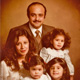 Family portrait. Boston, USA. 1981