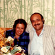 Khaldoun with wife Eqbal Alessa. Hong Kong. 1979